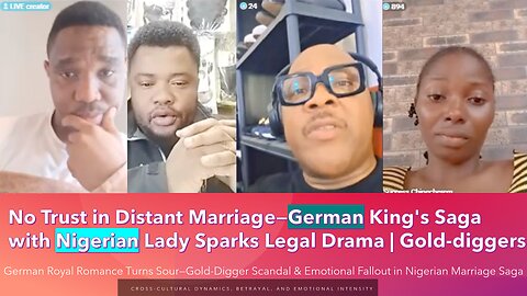 No Trust in Distant Marriage—German King Michael’s Saga with Nigerian Lady Sparks Legal Drama