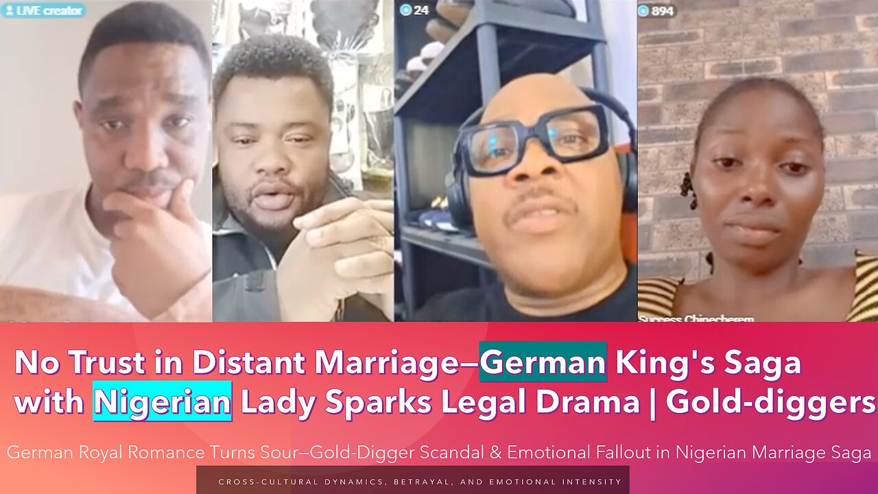 No Trust in Distant Marriage—German King Michael’s Saga with Nigerian Lady Sparks Legal Drama