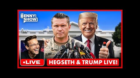 🚨 Trump’s STUNNING Live Announcement From the White House with Secretary of Defense Pete Hegseth