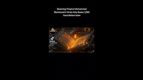 Shocking prophecy in Hindu text about Prophet Muhammad (S.A.W)