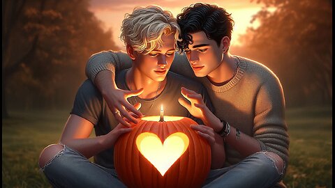 Halloween Romance 🕯️ | Cute BL Short Story – Eli and Noah