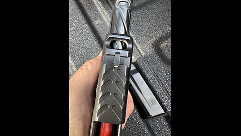 S&W Shield X Carry Comp after moving front sight!!