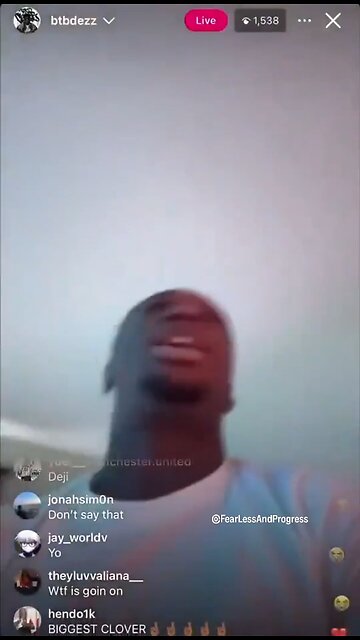 The way he slapped his head while talking about putting bounties on people’s heads 🤣💀