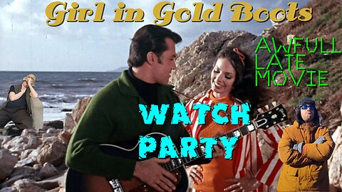 Awful Late Movie Girl In Gold Boots