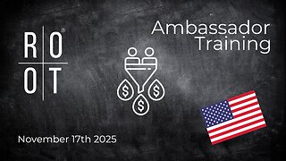 Holiday Sales & Sales Competition | Ambassador Training | November 17th, 2025 | English