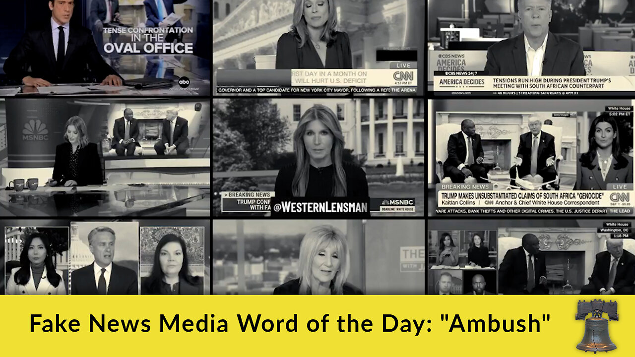 Fake News Media Word of the Day: "Ambush"