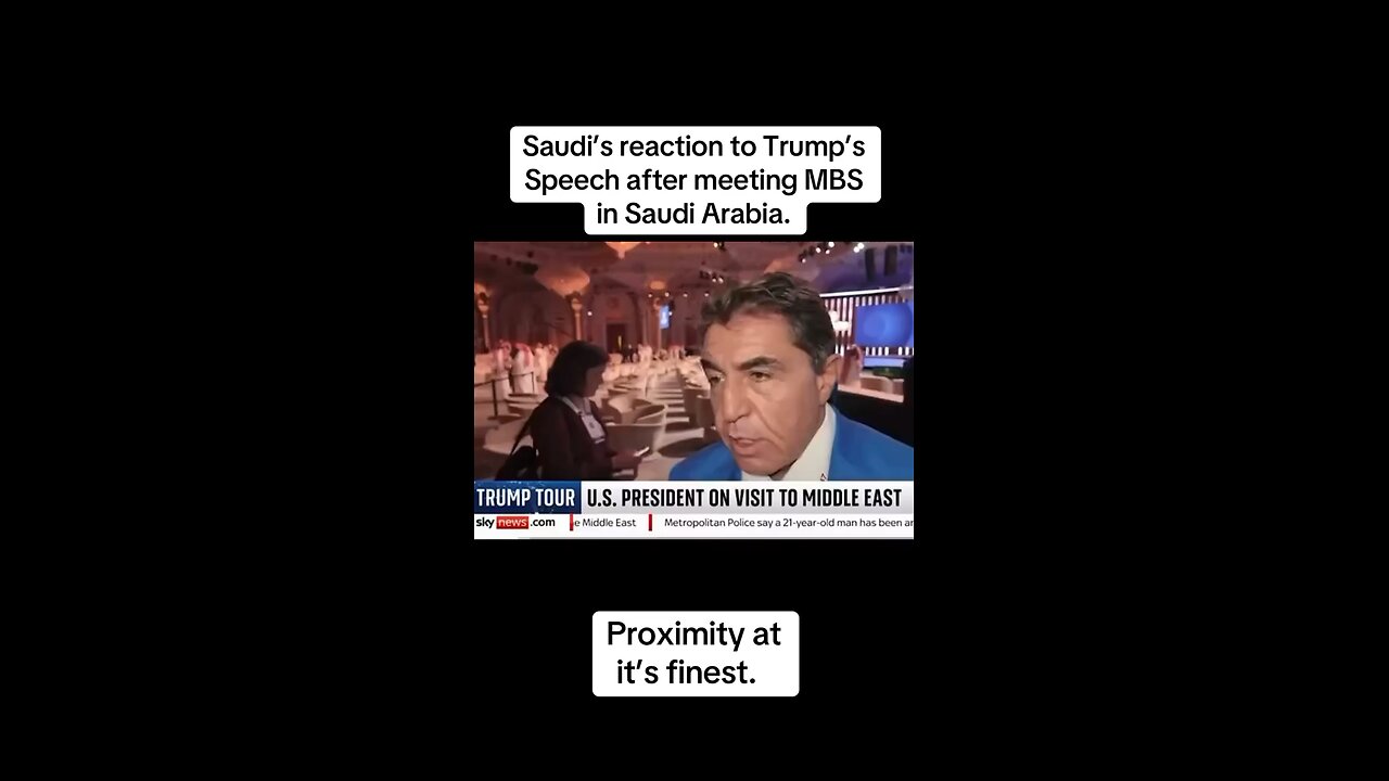 Saudi’s Reaction To Trump’s Speech😍