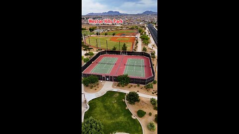 Weston Hills Park Drone Video Aerial Nevada