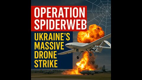 Operation Spiderweb: Ukraine’s Massive Drone Strike | Russia’s Air Force Hit Hard