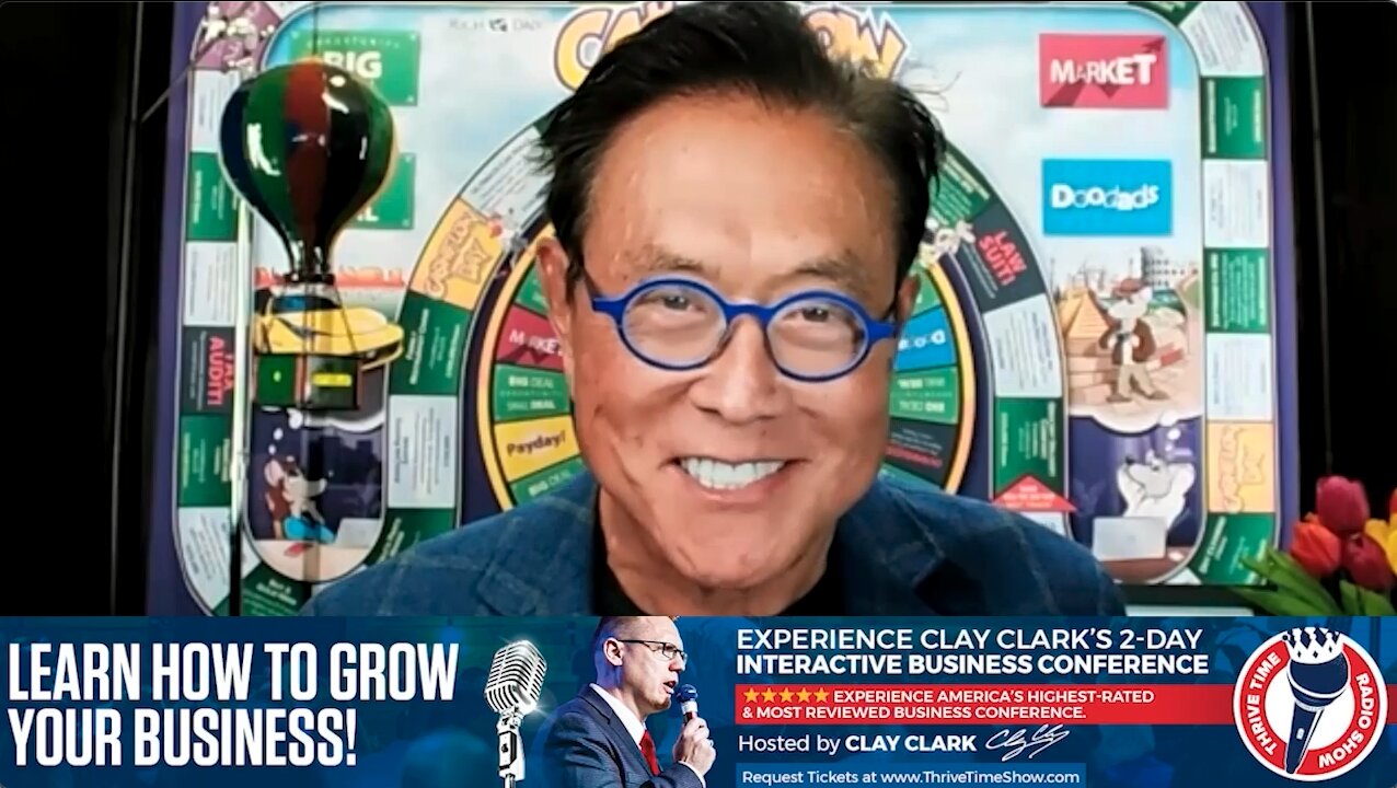 Robert Kiyosaki | "Clay You Are An Entrepreneur, I'm An Entrepreneur. Thank You For All That You Do. The Ripple Effects from You Are Great Ripple Effects. People Rave About What They Learn from You!" - Robert Kiyosaki