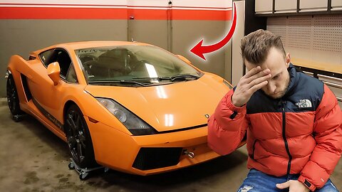 Rebuilding a Burnt Damaged Lamborghini!
