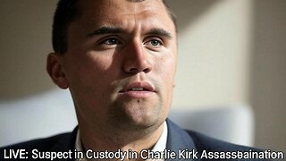 LIVE: Suspect in Custody in Charlie Kirk Assassination