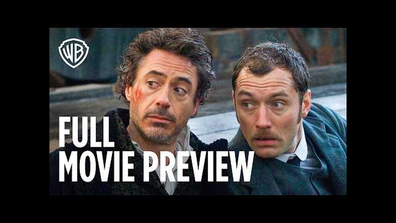 Sherlock Holmes Robert Downey Jr. & Jude Law Full Movie Preview