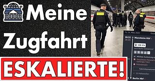 Eskalation im ICE: Nach dem Iftar rastet er aus – Wallah es ist Ramadan! Polizeieinsatz in Spandau!