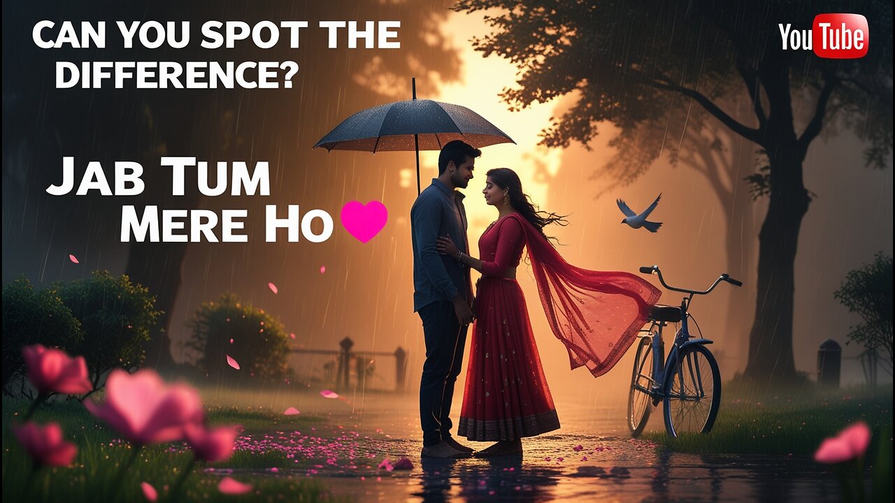 Find the Difference | Jab Tum Mere Ho Romantic Scene | Cinematic Puzzle Challenge