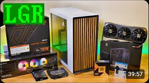 🎮 Building a New LGR Gaming PC! Ryzen 9800X3D 🧠💥