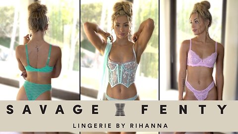 Savage X Fenty Lingerie Haul // Charly Jordan