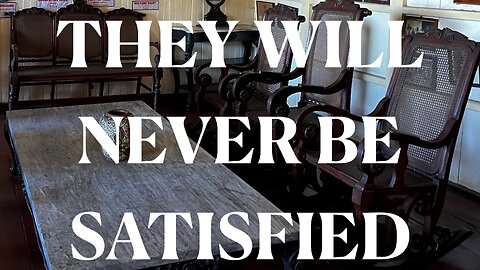 They Will Never Be Satisfied. Ecclesiastes 5: 10-12