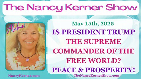 Is Trump the Supreme Commander of the Free World?! Peace & Prosperity!