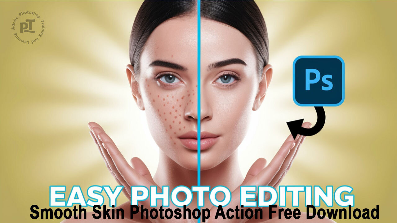 Smooth Skin Photoshop Action Free Download