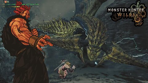 Monster Hunter Wilds Tag Team Action Akuma Vs Rey Dau (PS5) Gameplay