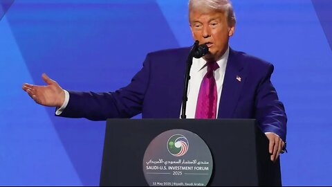 President Trump Speech - condemning interventionist' and neo-cons in Saudi Arabia address