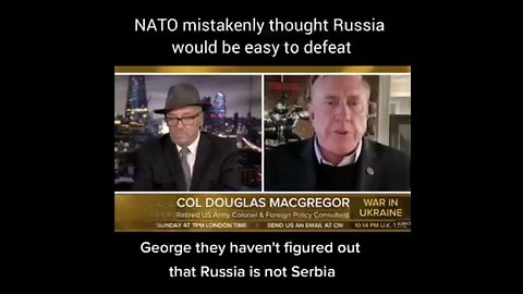 Nato found out Russia is NOT Serbia