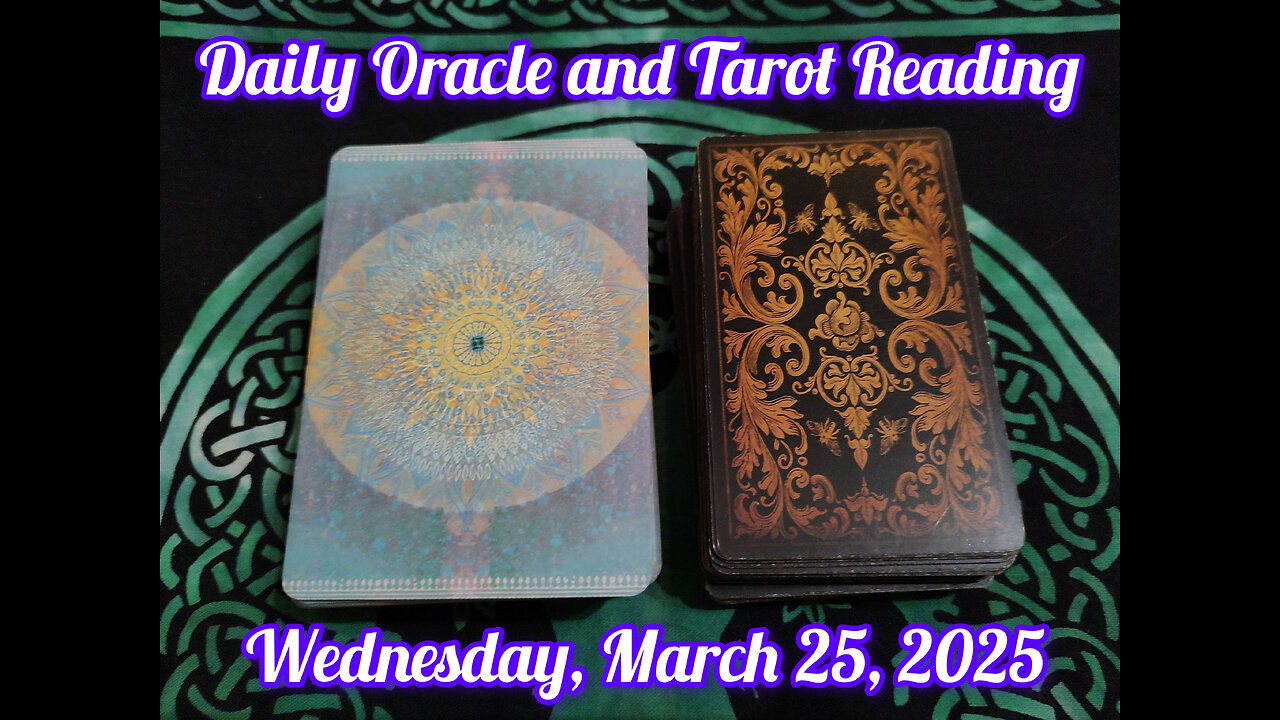 Daily Oracle and Tarot Reading: Wednesday, March 26, 2025