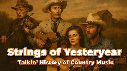 "Strings of Yesteryear" Talkin Country Music History - The Talkin Live Show