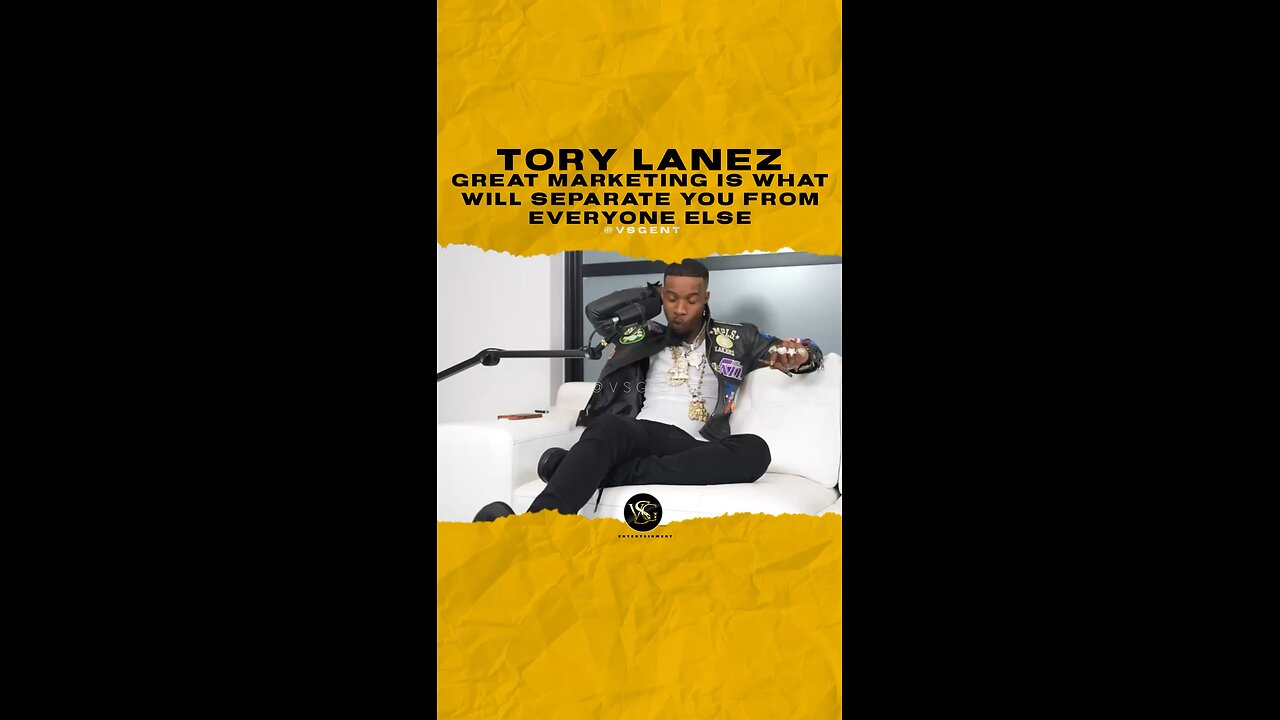 @torylanez Great marketing is what will separate you from everyone else
