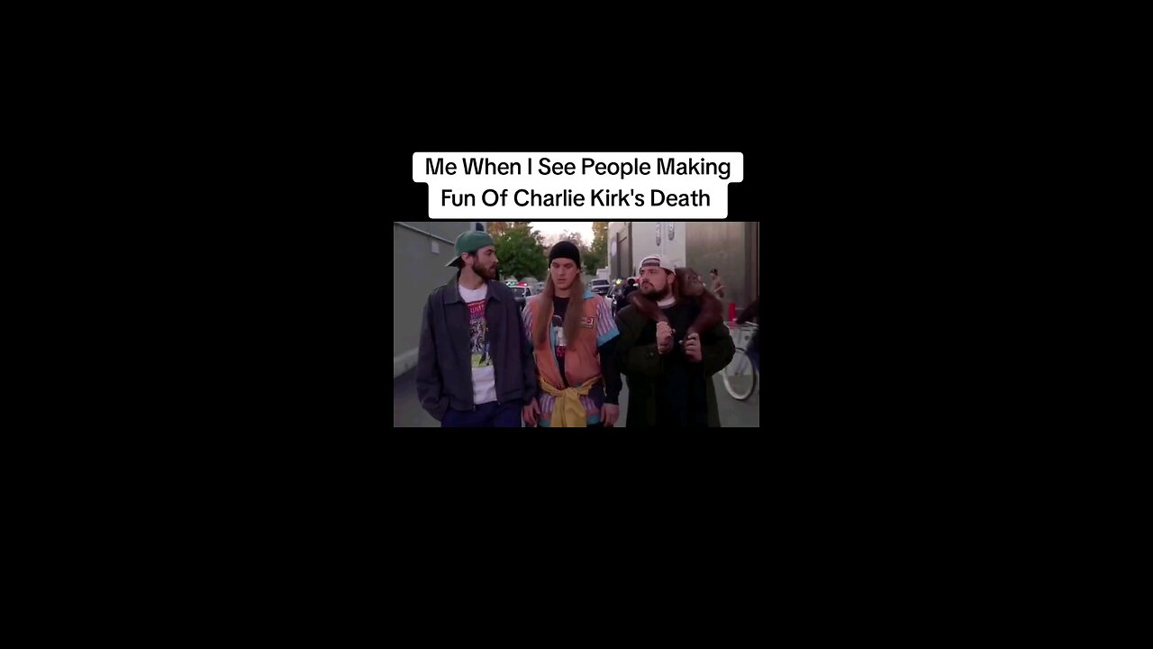 Me When I See People Making Fun Of Charlie Kirk's Death