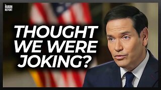 Listen to Host Go Quiet as Rubio Gives a Brutally Honest Answer