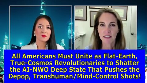 To Stop the Depop, Transhuman/Mind-Control Shots, All Americans Must First Make America GOOD Again!