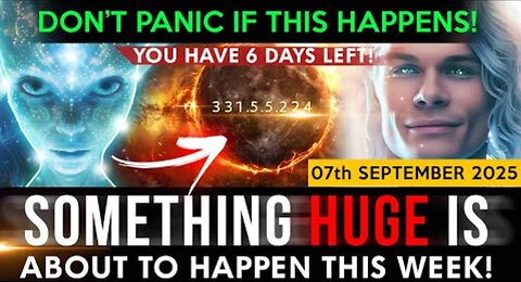 𝟎𝟕𝐭𝐡 𝐒𝐄𝐏 (𝐈𝐬 𝐭𝐡𝐞 𝟔,𝟎𝟎𝟎 𝐘𝐞𝐚𝐫 𝐏𝐫𝐨𝐩𝐡𝐞𝐜𝐲 𝐄𝐧𝐝𝐢𝐧𝐠 𝐍𝐎𝐖) 𝐃𝐨𝐧'𝐭 𝐏𝐀𝐍𝐈𝐂 𝐈𝐟 𝐓𝐡𝐢𝐬 𝐇𝐀𝐏𝐏𝐄𝐍