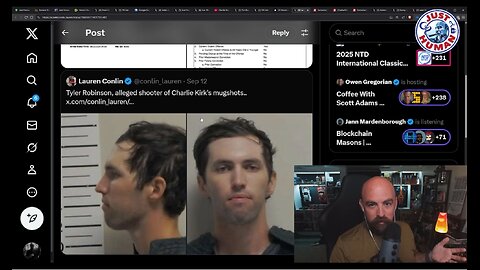 Just Human #337: Charlie Kirk's Assassin Arrested And Charged, House Makes More Epstein Disclosures
