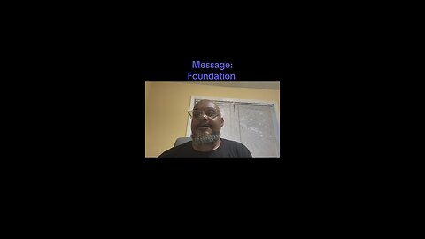 Message: Foundation