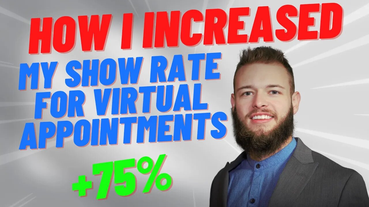 How I increased my show rate for insurance appointments