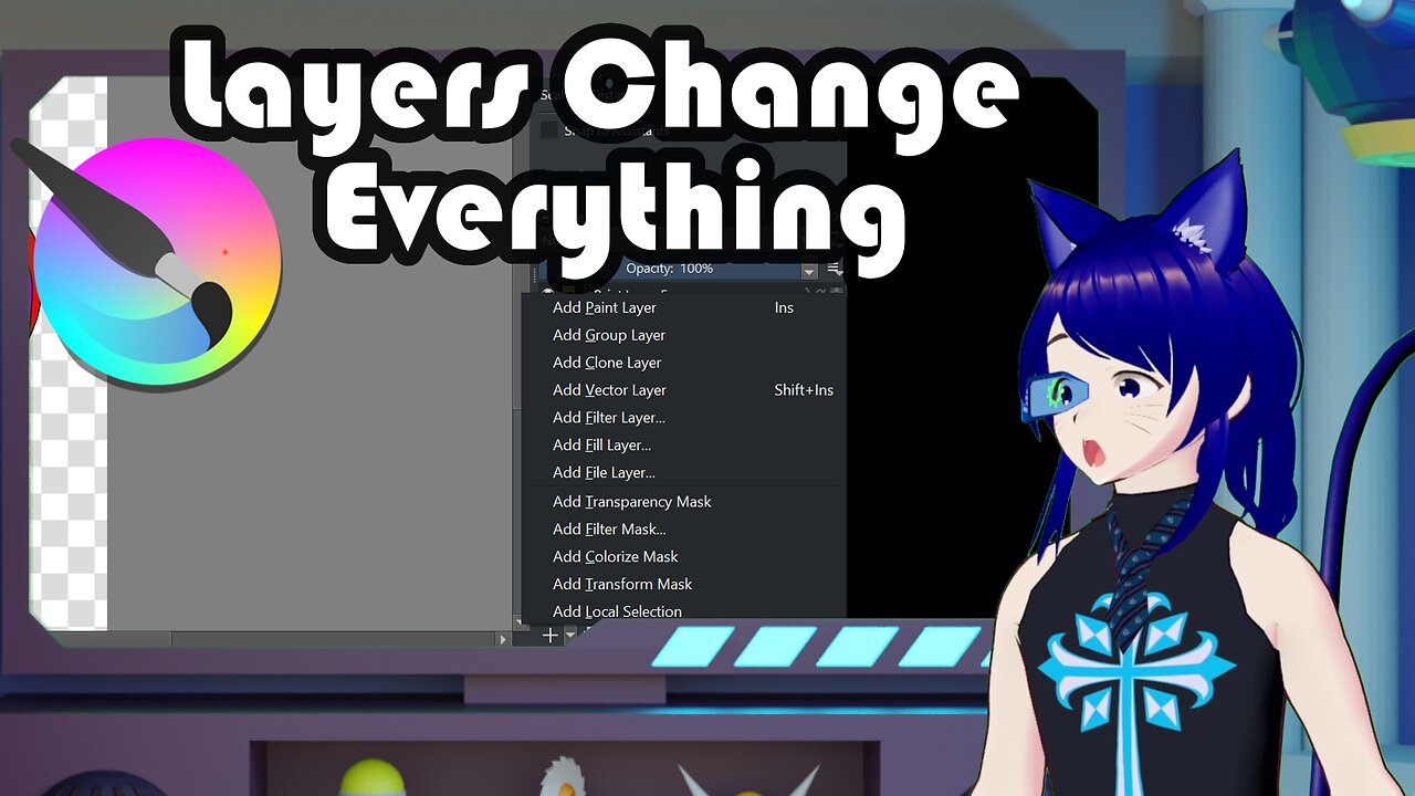 Beginner's Guide to Krita Layers