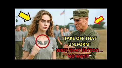 They Laughed at Her Uniform — Until They Saw the Tattoo That Changed Everything"