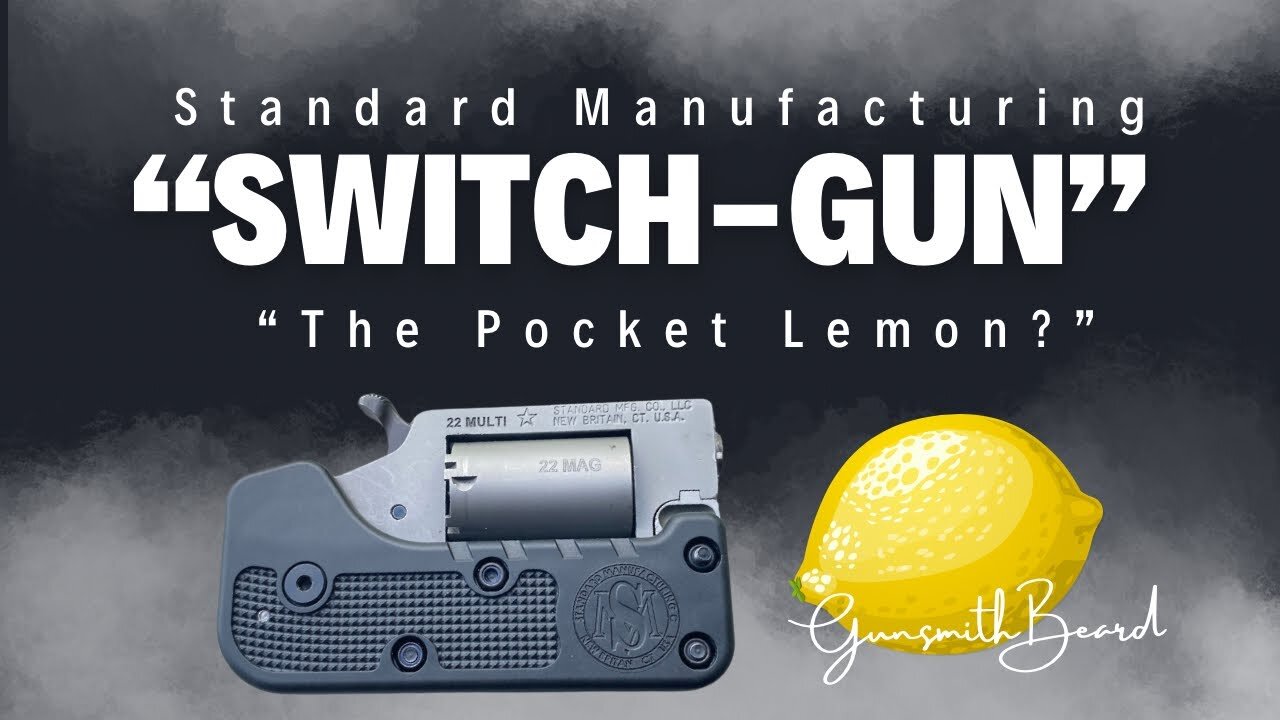“The Pocket Lemon” 🍋 “SWITCH-GUN .22MAG” by Standard Manufacturing