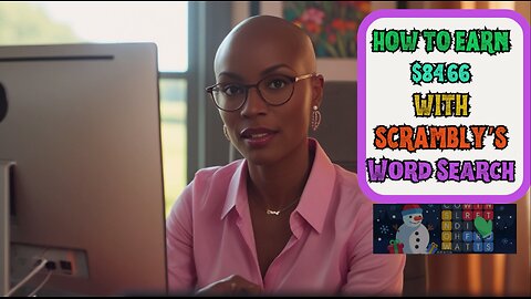 How to Earn With Scrambly Word Search