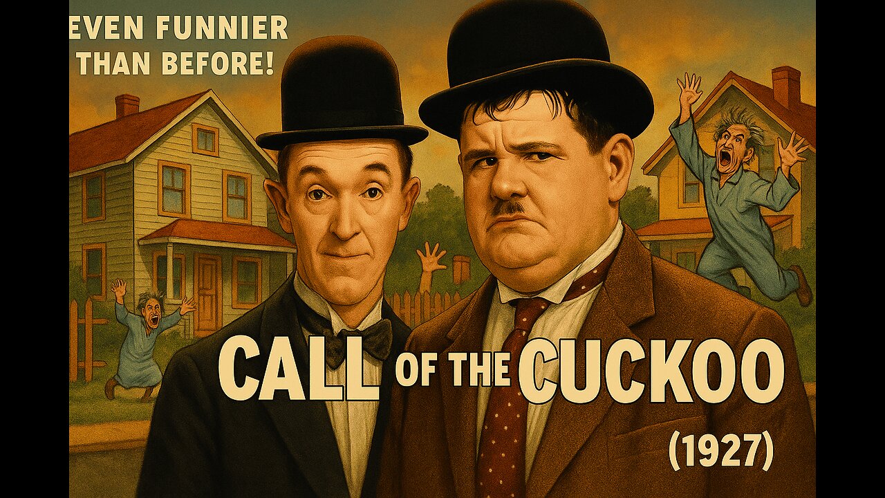 Call of the Cuckoo (1927) | Laurel & Hardy in Surreal Silent Comedy