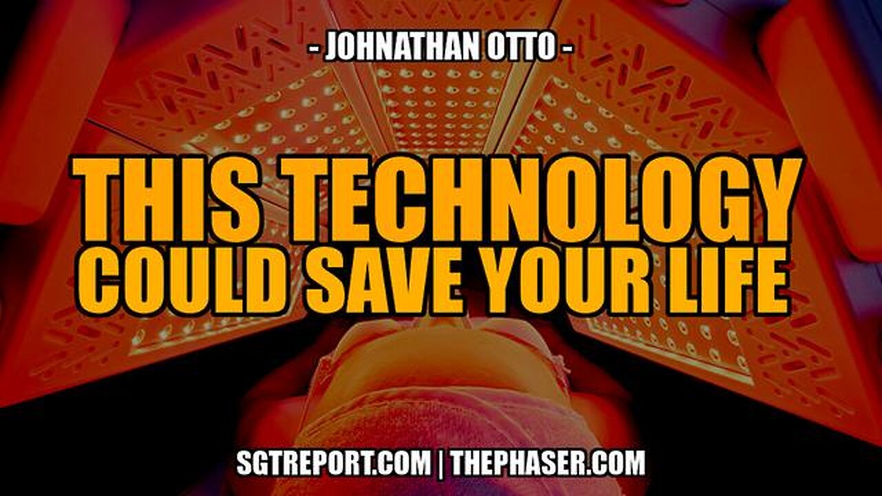 THIS TECH COULD SAVE YOUR LIFE -- Jonathan Otto