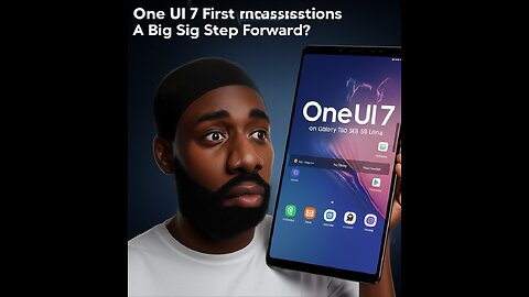 One UI 7 First Impressions on Galaxy Tab S8 Ultra – A Big Step Forward?