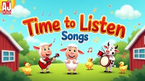 Child Playing Song 🎶 | Fun Cartoon Music Video for Kids😊