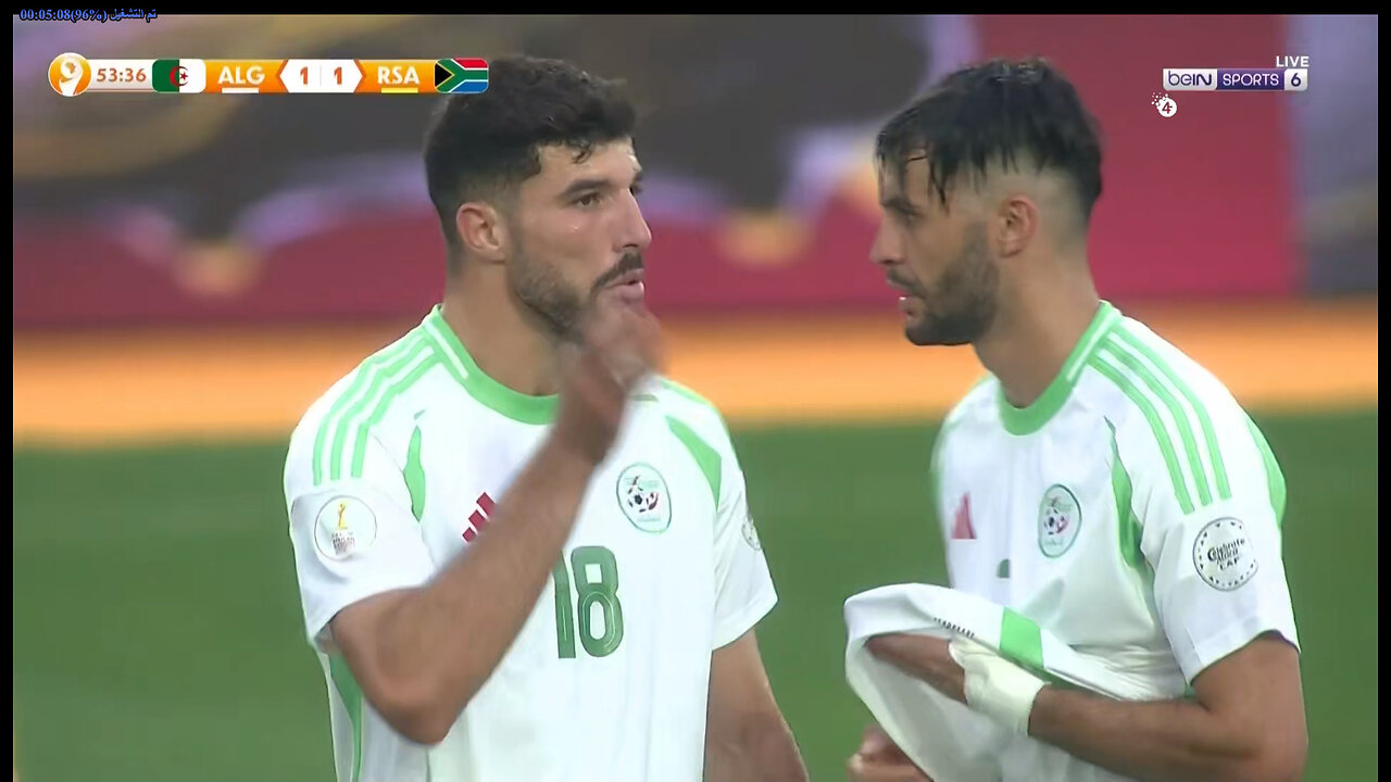 شاهد ملخص مباراة الجزائر و جنوب إفريقيا في الشان 2025