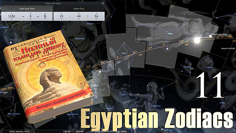 Dating of Egyptian Zodiacs. Part 11