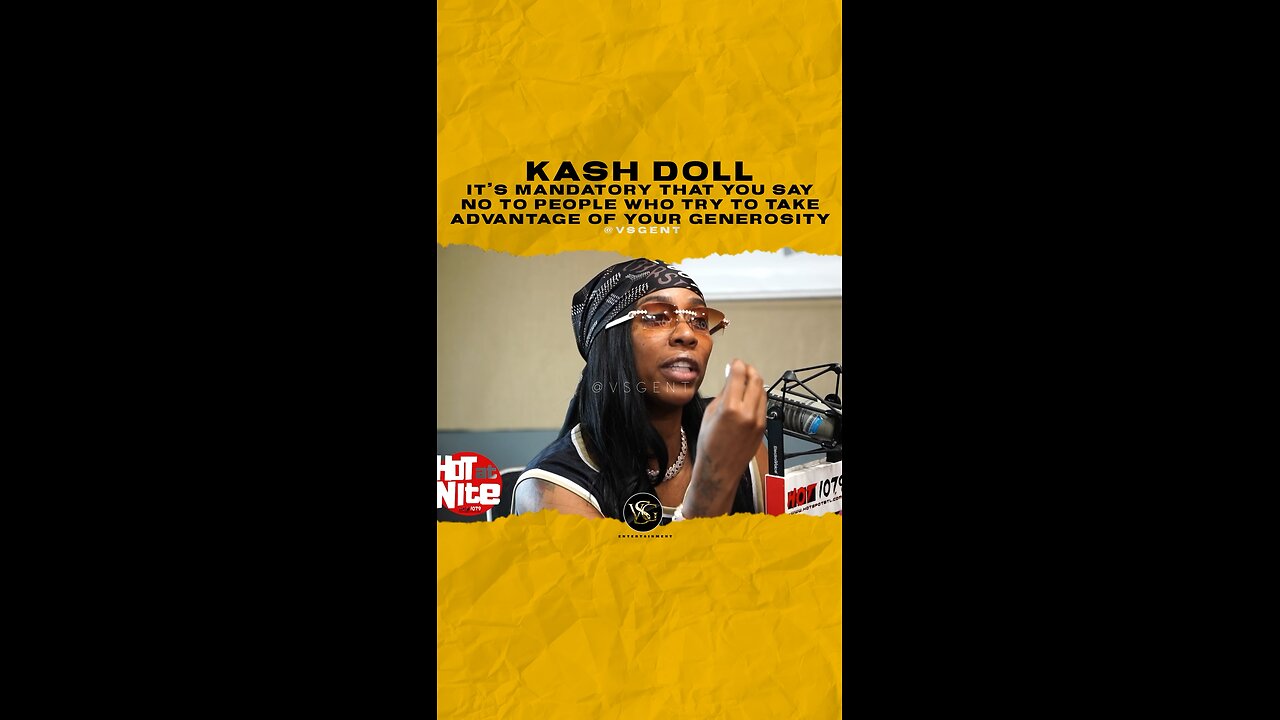 @kashdoll It’s mandatory that you say NO to people who try to take advantage of your generosity