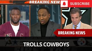 Stephen A Trolls Cowboys After Pickens Trade