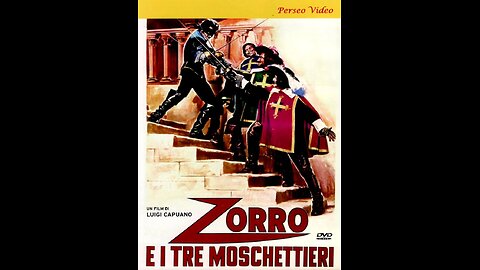 FILM---ZORRO E I TRE MOSCHETTIERI